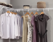 Wire Bedroom Closet