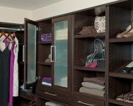 Espresso Walk In Closet