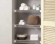 Wire Linen Closet